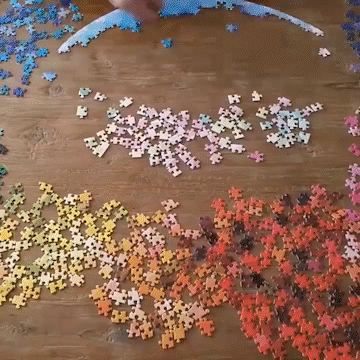 Blazing with Colour Jigsaw Puzzles 