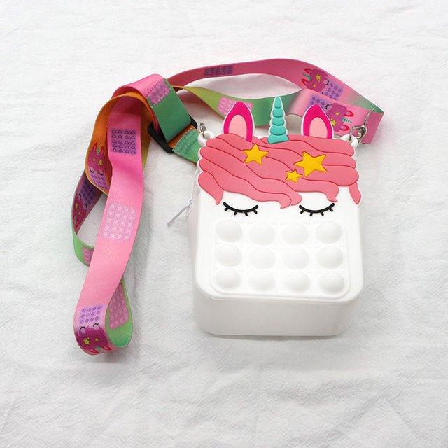  Fidget Unicorn Shoulder Bag - Praktical Toys